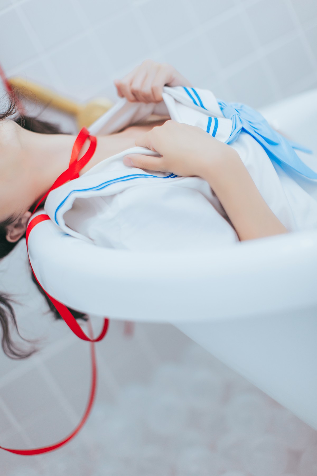 图片[37]-[Cosplay]疯猫ss – 睡衣与浴室的水手服 – COSPLAY-小爱·美女部落