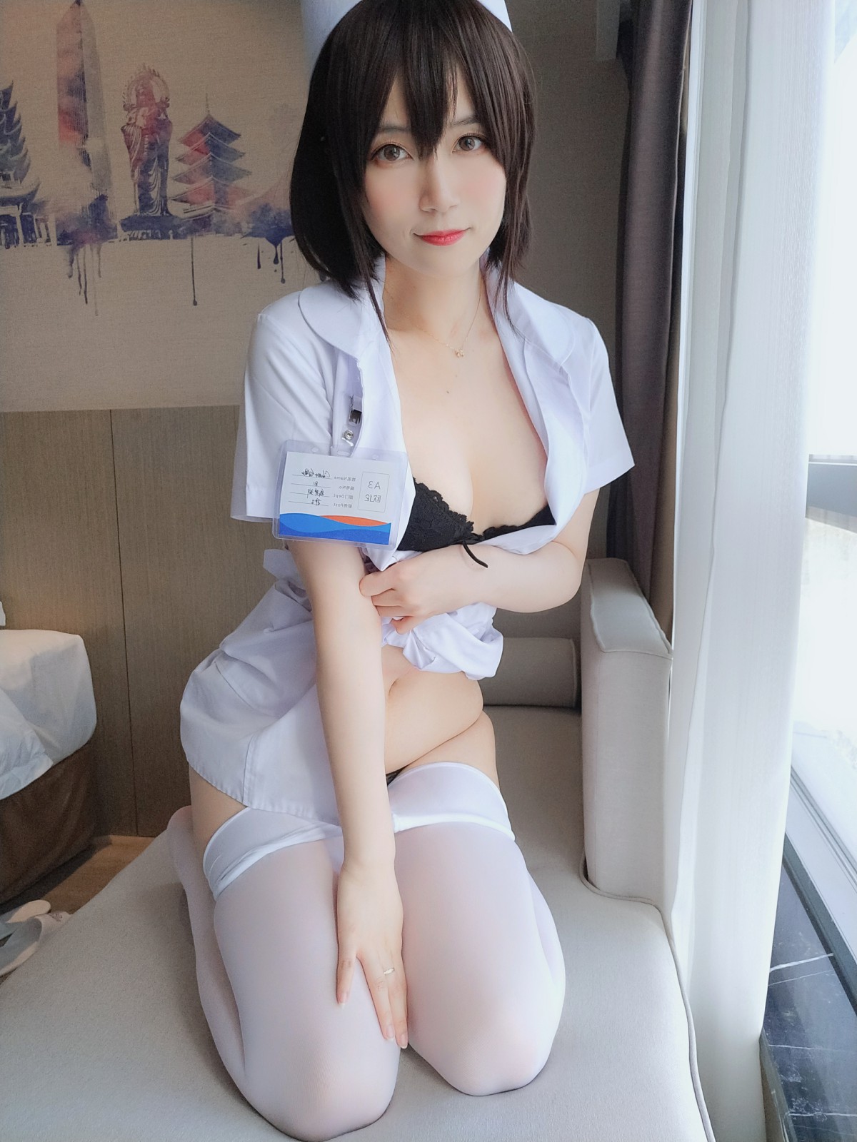 图片[5]-Coser小姐姐白银 – 短发小护士 – COSPLAY-小爱·美女部落