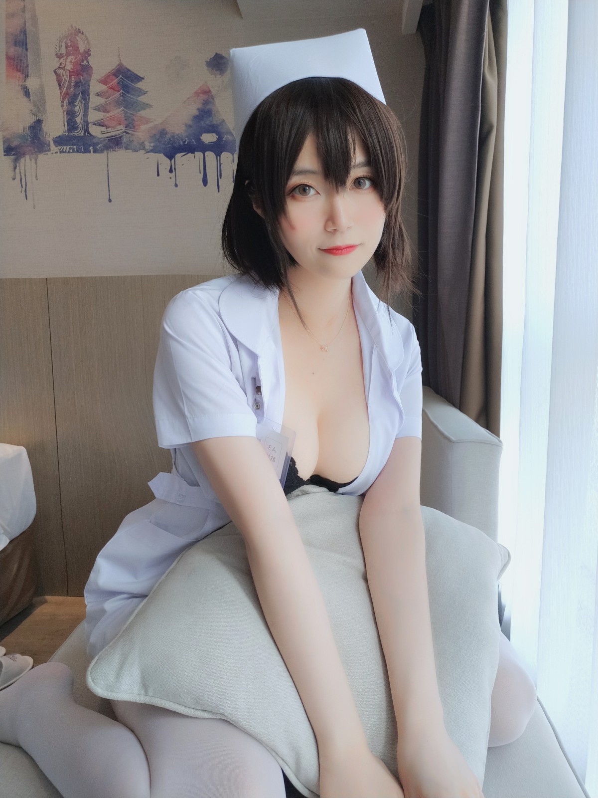 图片[18]-Coser小姐姐白银 – 短发小护士 – COSPLAY-小爱·美女部落