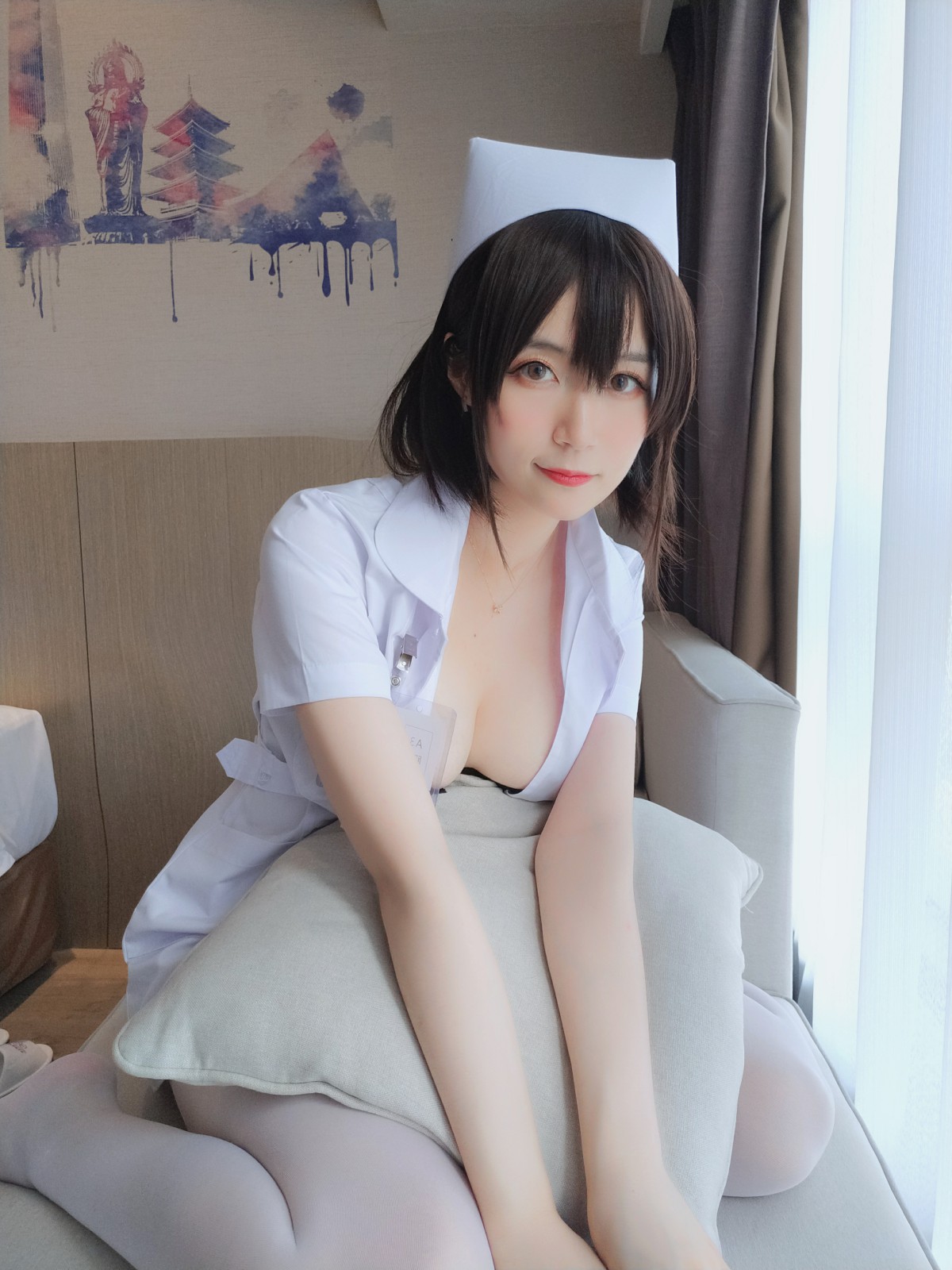 图片[16]-Coser小姐姐白银 – 短发小护士 – COSPLAY-小爱·美女部落