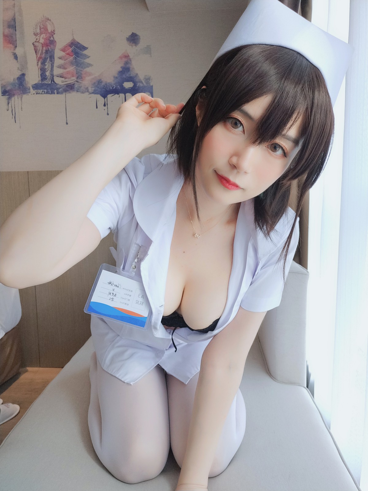 图片[19]-Coser小姐姐白银 – 短发小护士 – COSPLAY-小爱·美女部落