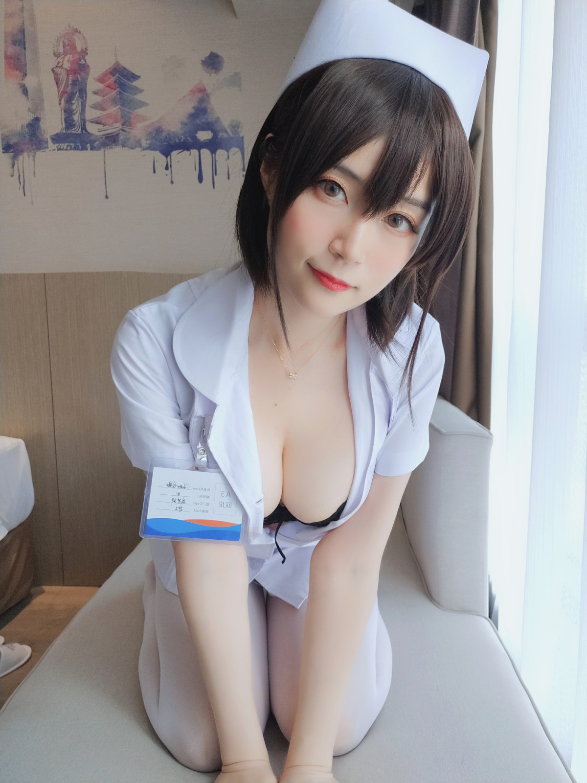 图片[23]-Coser小姐姐白银 – 短发小护士 – COSPLAY-小爱·美女部落