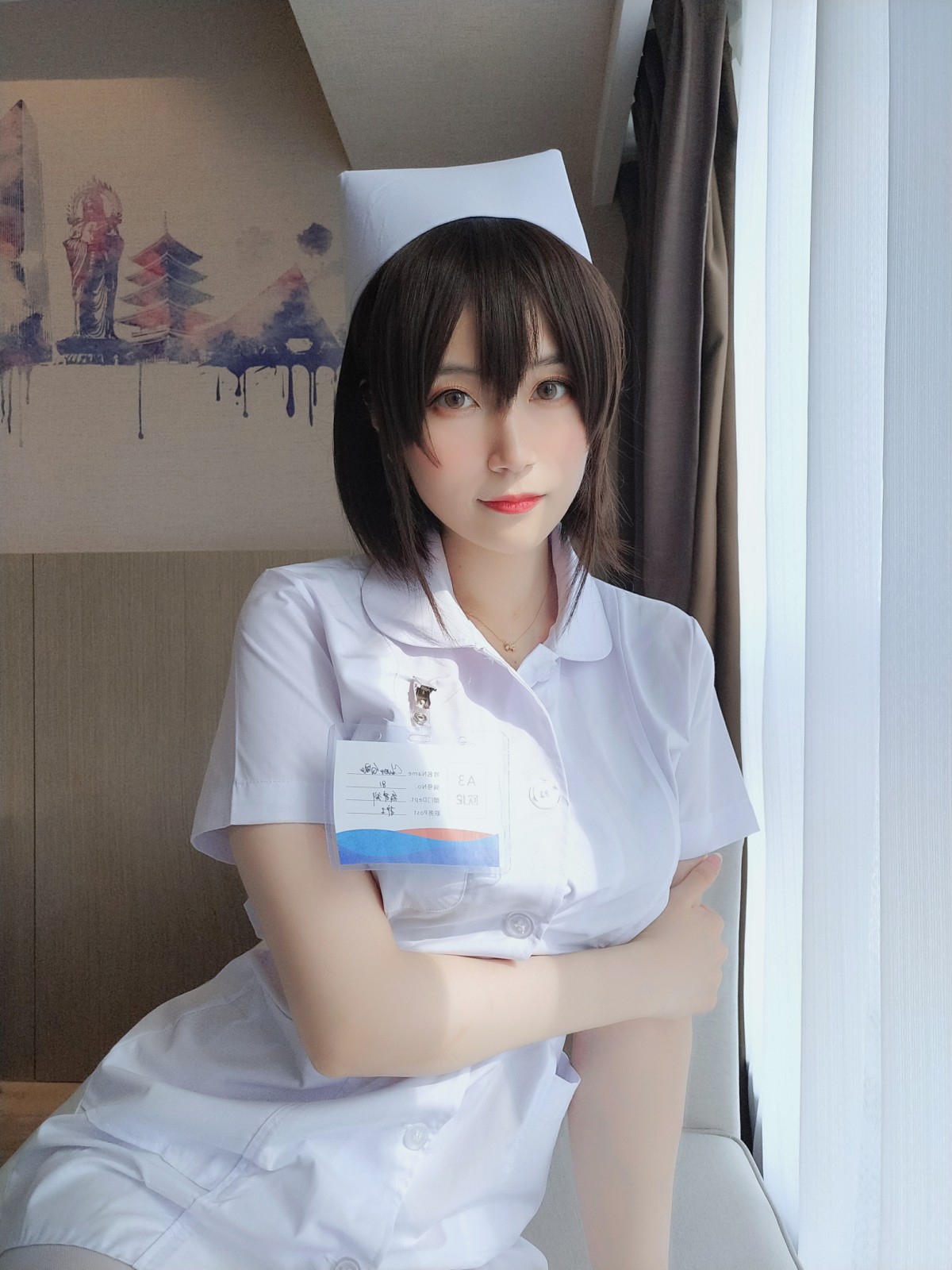 图片[27]-Coser小姐姐白银 – 短发小护士 – COSPLAY-小爱·美女部落
