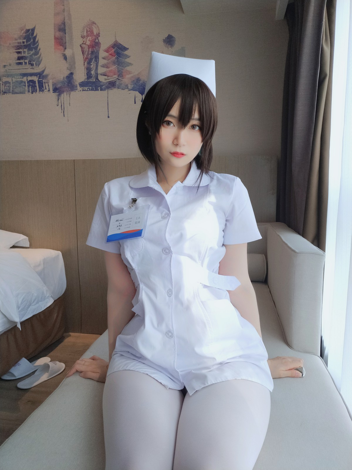 图片[28]-Coser小姐姐白银 – 短发小护士 – COSPLAY-小爱·美女部落