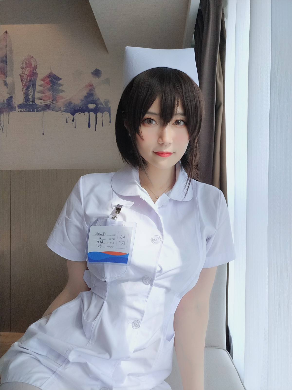 图片[31]-Coser小姐姐白银 – 短发小护士 – COSPLAY-小爱·美女部落