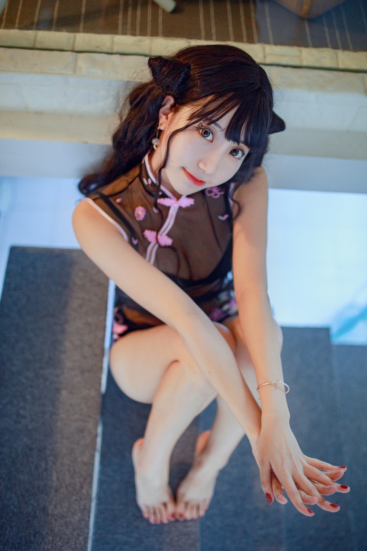 图片[15]-[Cosplay]黑川 – 小恶魔旗袍 – COSPLAY-小爱·美女部落