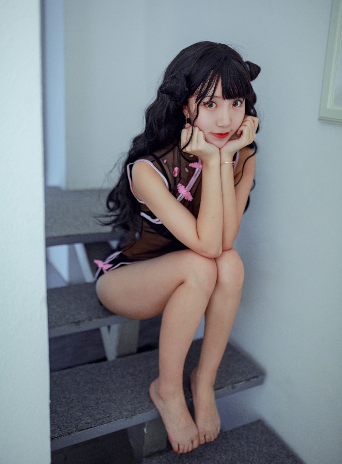 图片[18]-[Cosplay]黑川 – 小恶魔旗袍 – COSPLAY-小爱·美女部落