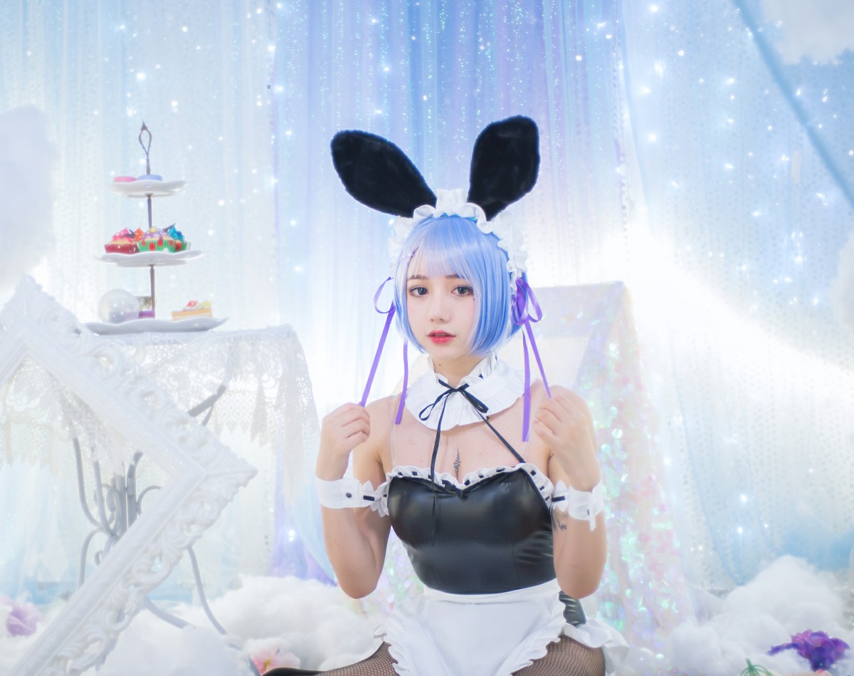 图片[6]-[Cosplay]洛丽塔大哥 – 蕾姆兔女郎 – COSPLAY-小爱·美女部落