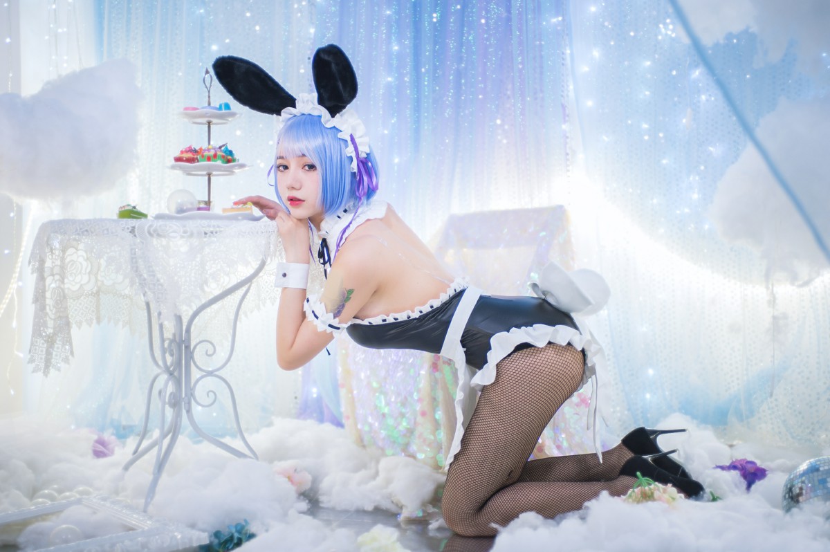图片[7]-[Cosplay]洛丽塔大哥 – 蕾姆兔女郎 – COSPLAY-小爱·美女部落