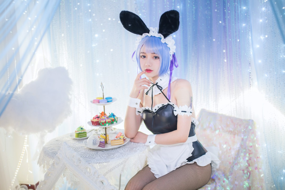 图片[14]-[Cosplay]洛丽塔大哥 – 蕾姆兔女郎 – COSPLAY-小爱·美女部落
