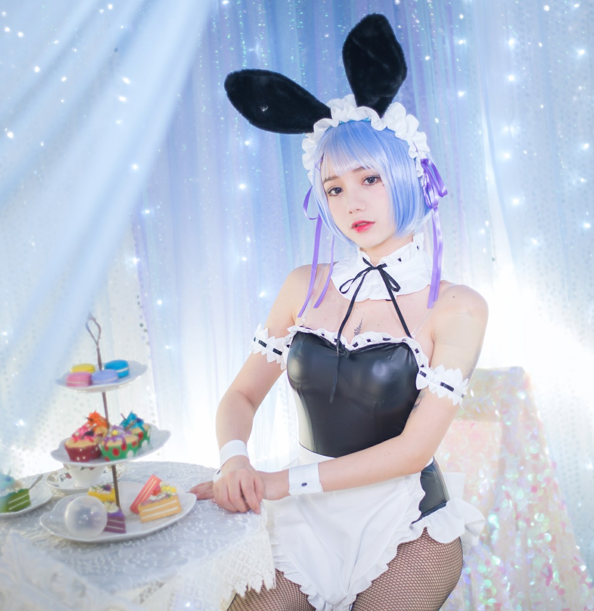 图片[16]-[Cosplay]洛丽塔大哥 – 蕾姆兔女郎 – COSPLAY-小爱·美女部落