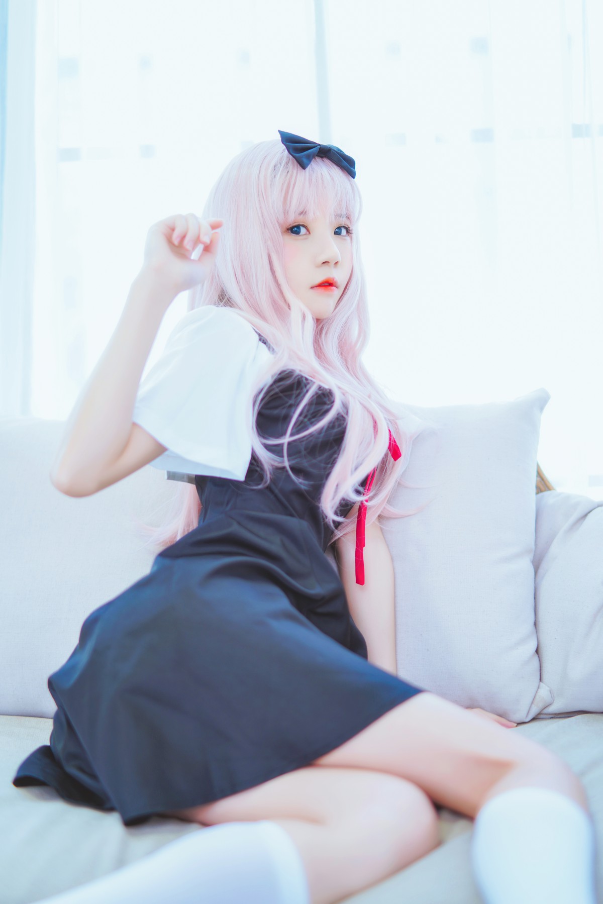 图片[10]-[Cosplay]桜桃喵 – 藤原千花 – COSPLAY-小爱·美女部落