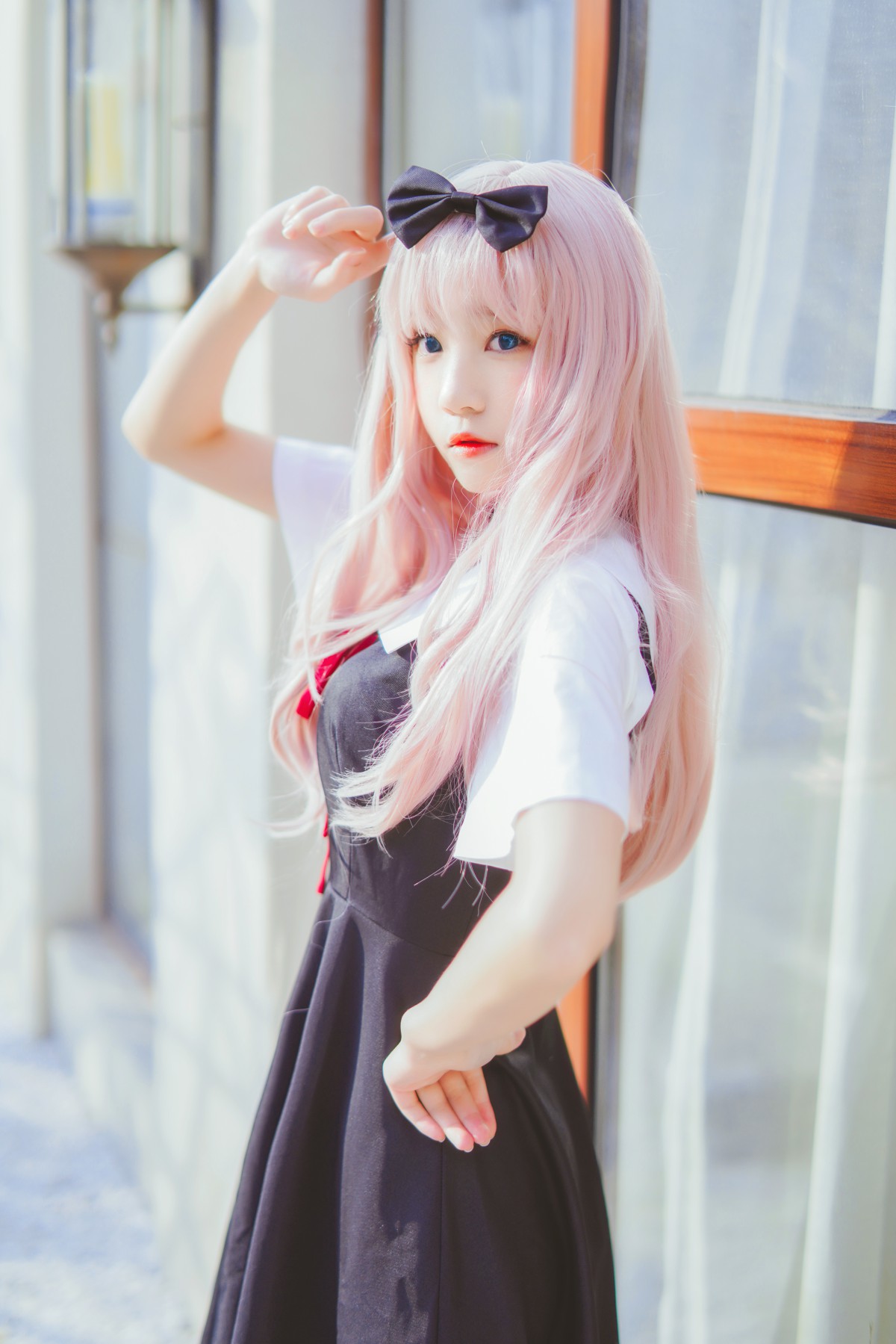 图片[22]-[Cosplay]桜桃喵 – 藤原千花 – COSPLAY-小爱·美女部落