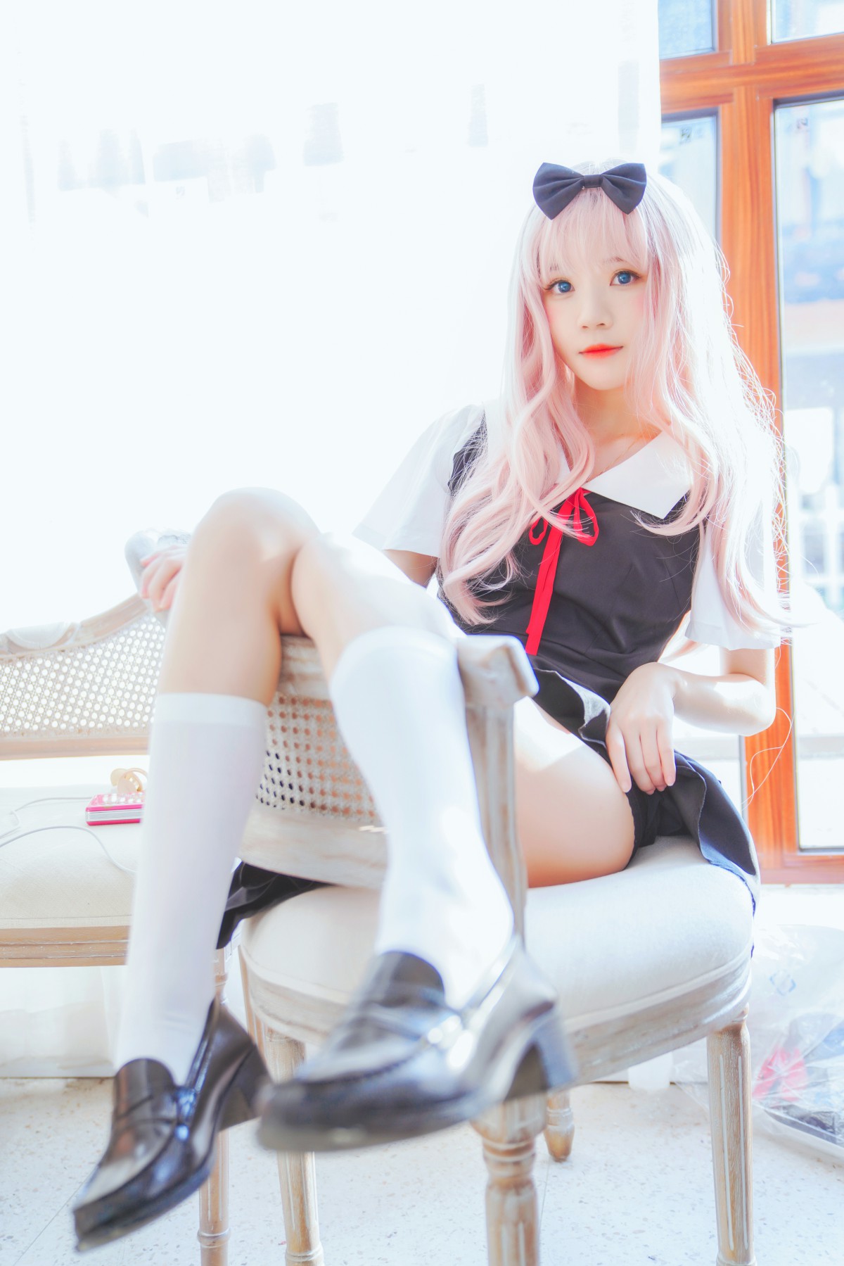 图片[36]-[Cosplay]桜桃喵 – 藤原千花 – COSPLAY-小爱·美女部落