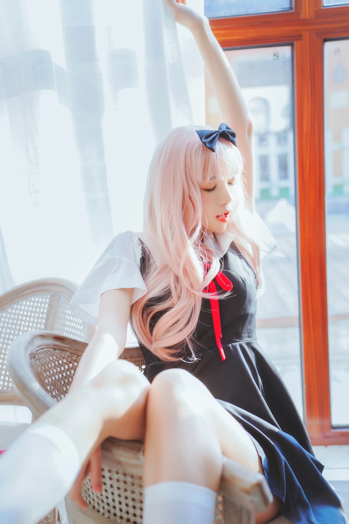 图片[34]-[Cosplay]桜桃喵 – 藤原千花 – COSPLAY-小爱·美女部落
