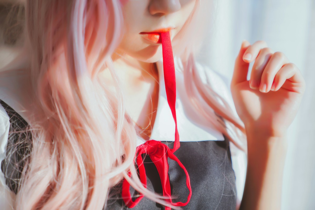 图片[46]-[Cosplay]桜桃喵 – 藤原千花 – COSPLAY-小爱·美女部落