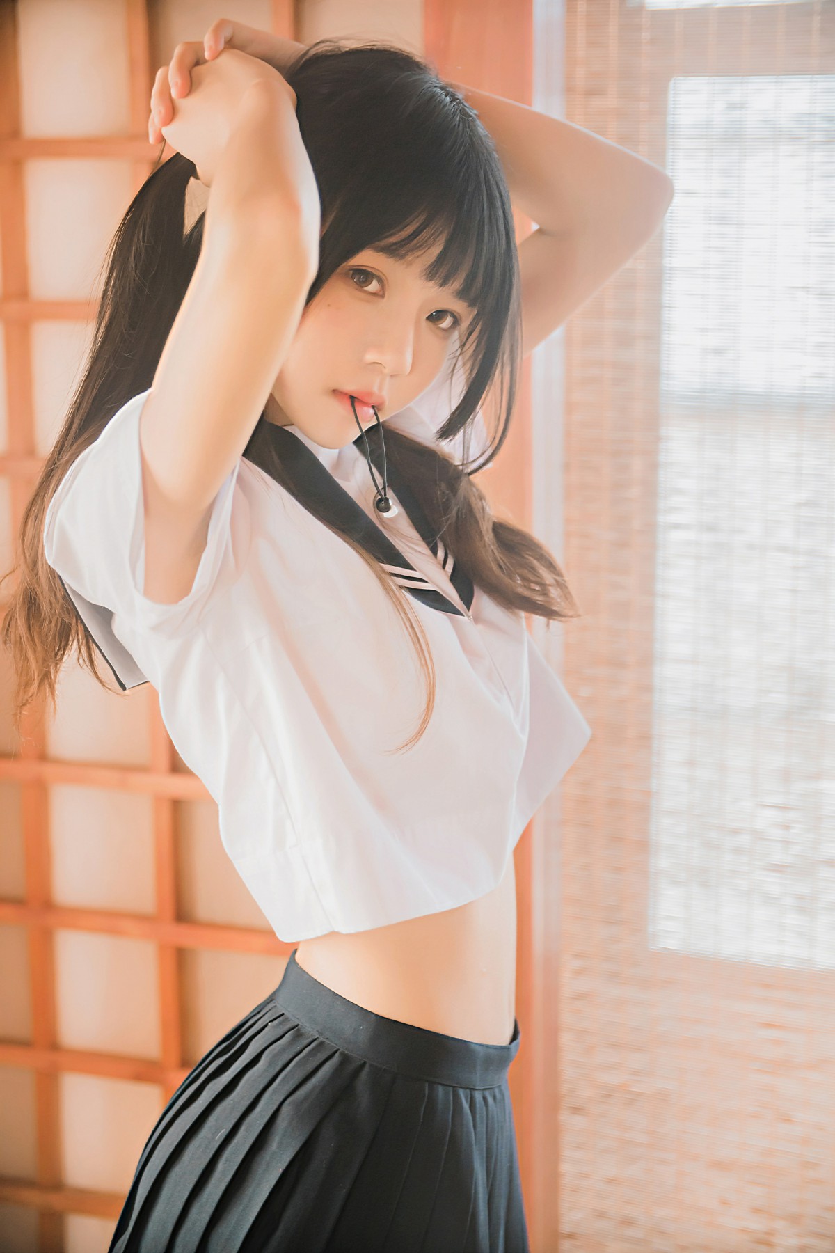 图片[66]-萝莉风COS 桜桃喵 – 小背心2 – COSPLAY-小爱·美女部落