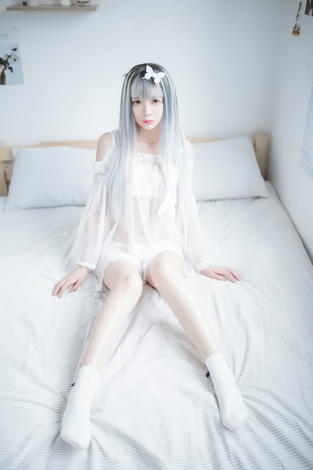[Cosplay]疯猫ss -透明白沙 – COSPLAY-小爱·美女部落