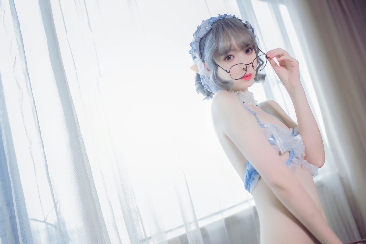 图片[3]-[Cosplay]疯猫ss – 蓝色精灵 – COSPLAY-小爱·美女部落