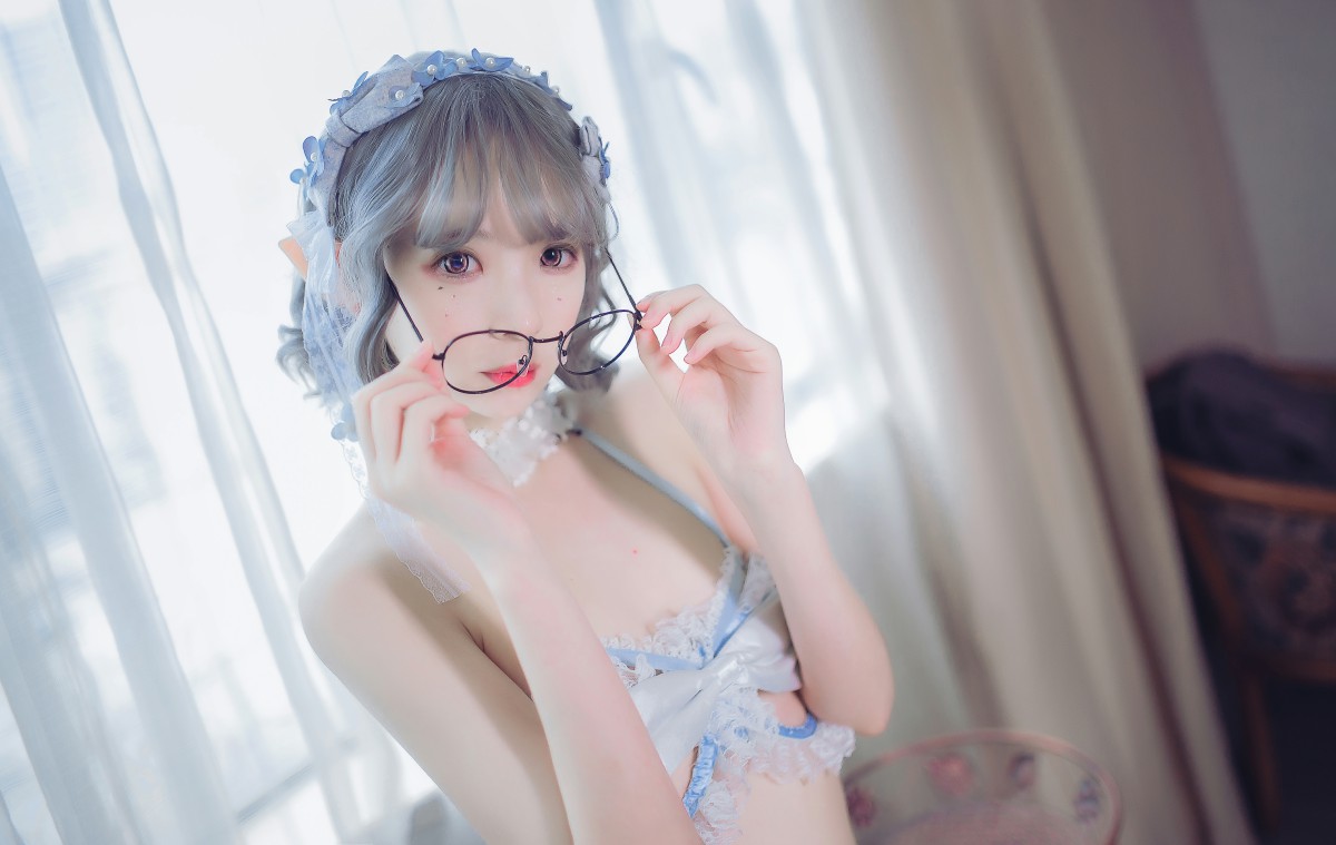 图片[2]-[Cosplay]疯猫ss – 蓝色精灵 – COSPLAY-小爱·美女部落