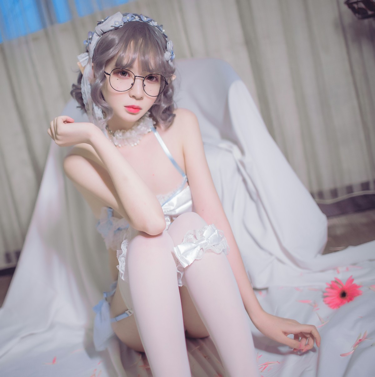 图片[25]-[Cosplay]疯猫ss – 蓝色精灵 – COSPLAY-小爱·美女部落