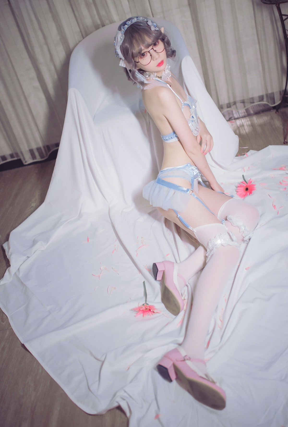 图片[26]-[Cosplay]疯猫ss – 蓝色精灵 – COSPLAY-小爱·美女部落