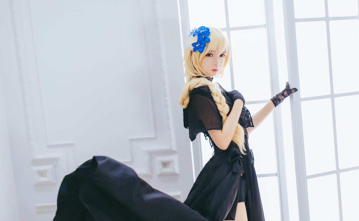 图片[5]-[Cosplay][网红少女]疯猫ss – 疯猫贞德礼装 – COSPLAY-小爱·美女部落