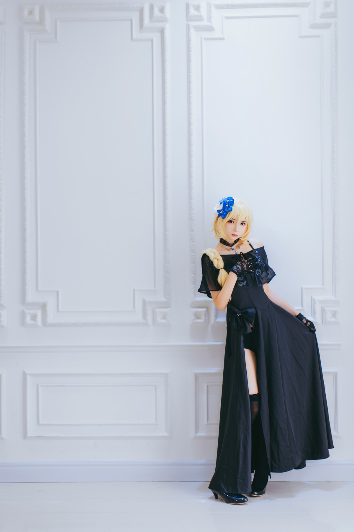 图片[11]-[Cosplay][网红少女]疯猫ss – 疯猫贞德礼装 – COSPLAY-小爱·美女部落