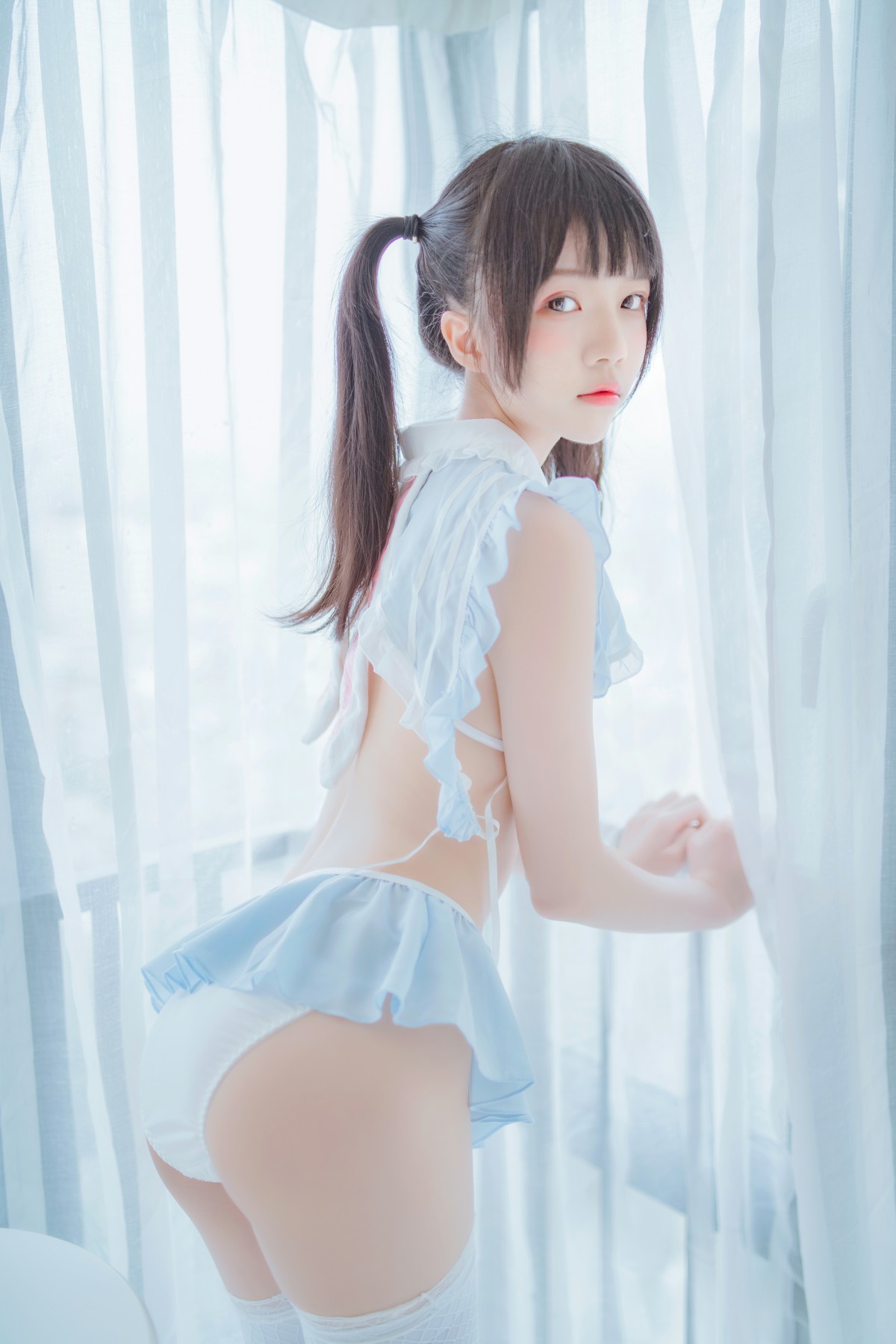 图片[3]-[Cosplay]桜桃喵 – 爱丽丝的兔子 – COSPLAY-小爱·美女部落