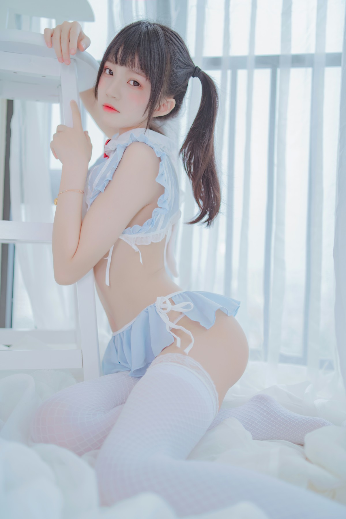 图片[7]-[Cosplay]桜桃喵 – 爱丽丝的兔子 – COSPLAY-小爱·美女部落