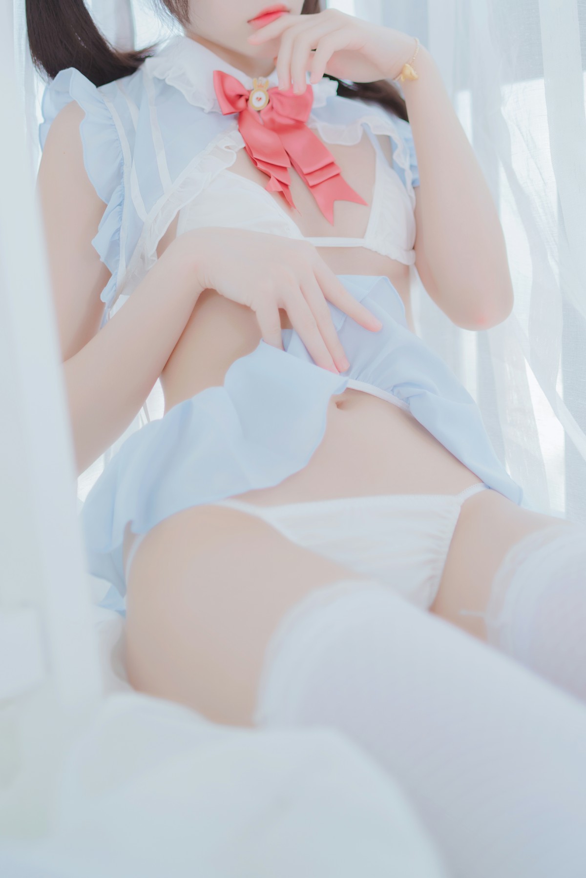 图片[14]-[Cosplay]桜桃喵 – 爱丽丝的兔子 – COSPLAY-小爱·美女部落