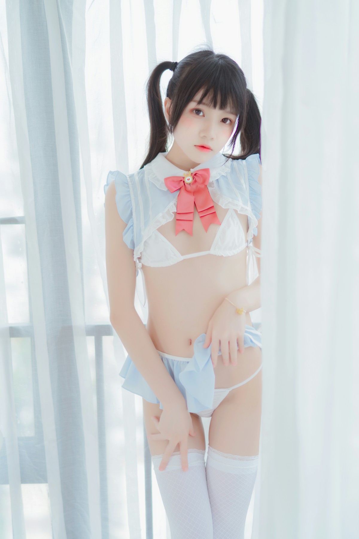 图片[18]-[Cosplay]桜桃喵 – 爱丽丝的兔子 – COSPLAY-小爱·美女部落