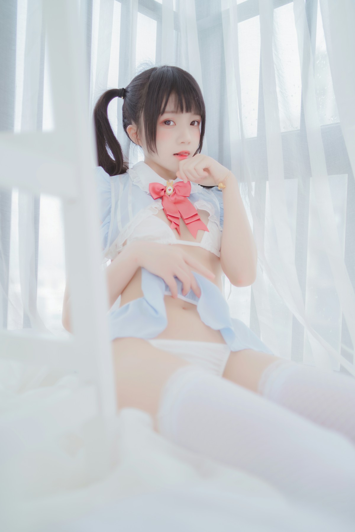图片[15]-[Cosplay]桜桃喵 – 爱丽丝的兔子 – COSPLAY-小爱·美女部落