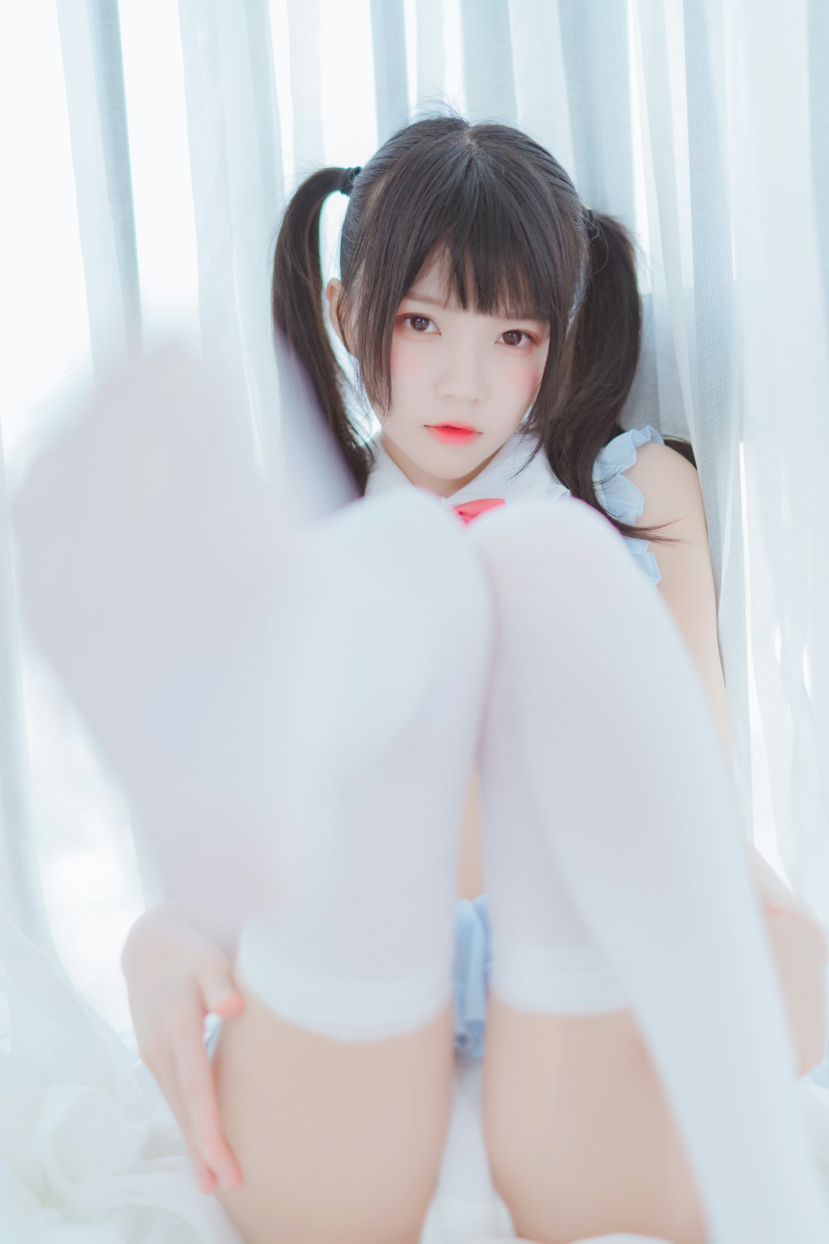 图片[24]-[Cosplay]桜桃喵 – 爱丽丝的兔子 – COSPLAY-小爱·美女部落