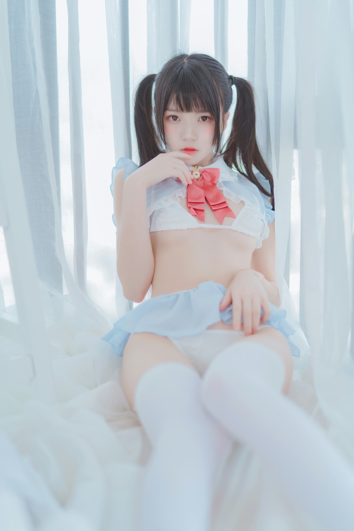 图片[26]-[Cosplay]桜桃喵 – 爱丽丝的兔子 – COSPLAY-小爱·美女部落