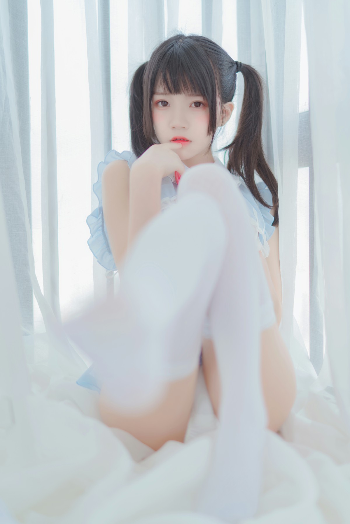 图片[25]-[Cosplay]桜桃喵 – 爱丽丝的兔子 – COSPLAY-小爱·美女部落