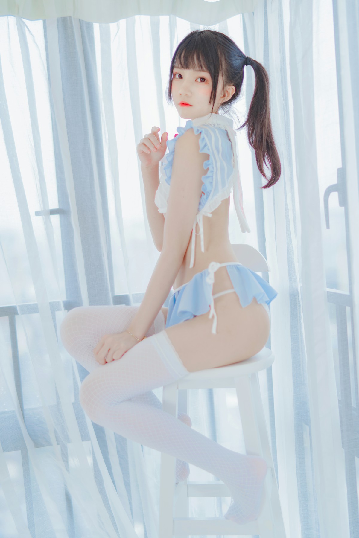 图片[48]-[Cosplay]桜桃喵 – 爱丽丝的兔子 – COSPLAY-小爱·美女部落