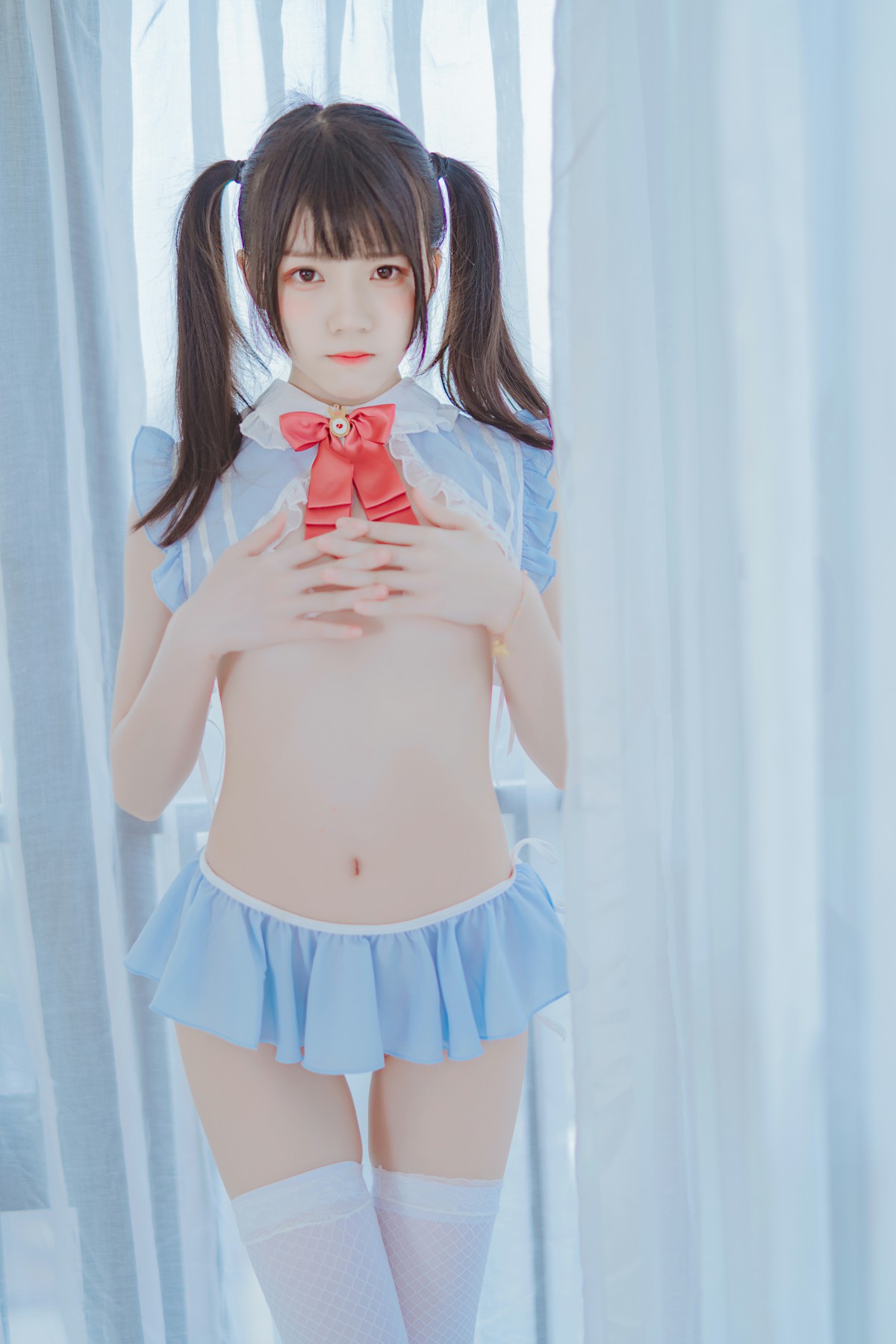 图片[65]-[Cosplay]桜桃喵 – 爱丽丝的兔子 – COSPLAY-小爱·美女部落
