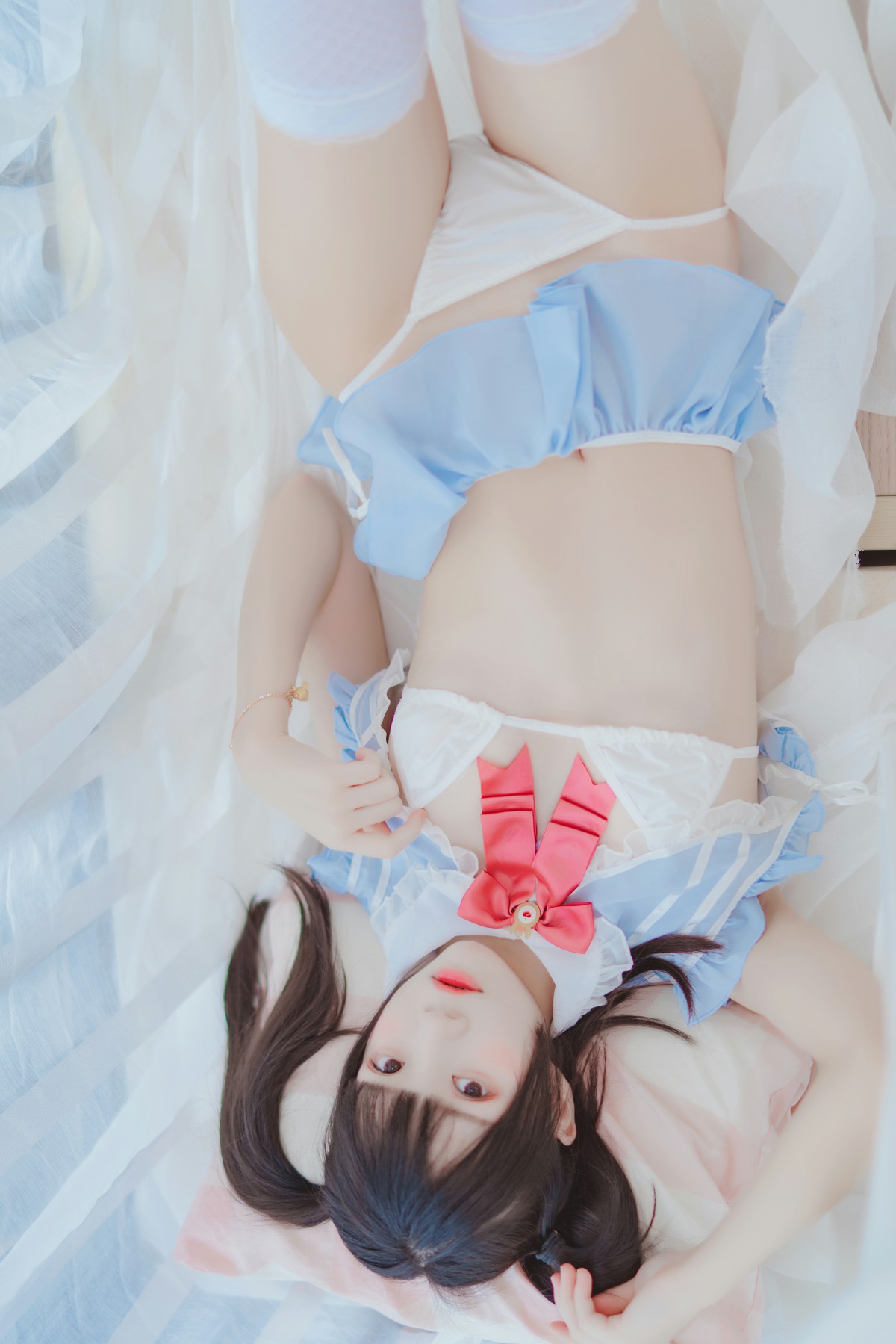 图片[73]-[Cosplay]桜桃喵 – 爱丽丝的兔子 – COSPLAY-小爱·美女部落
