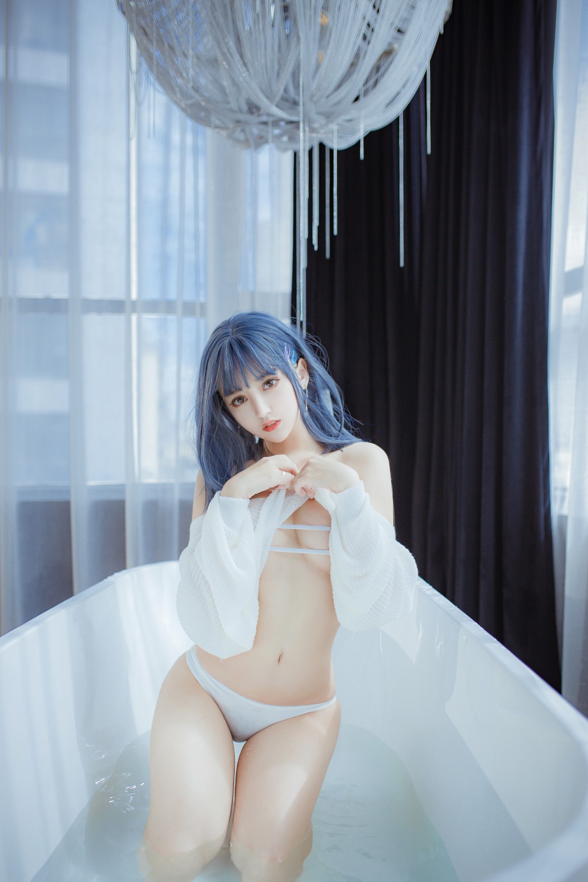 图片[3]-[Cosplay]过期米线线喵 – 浴缸 – COSPLAY-小爱·美女部落