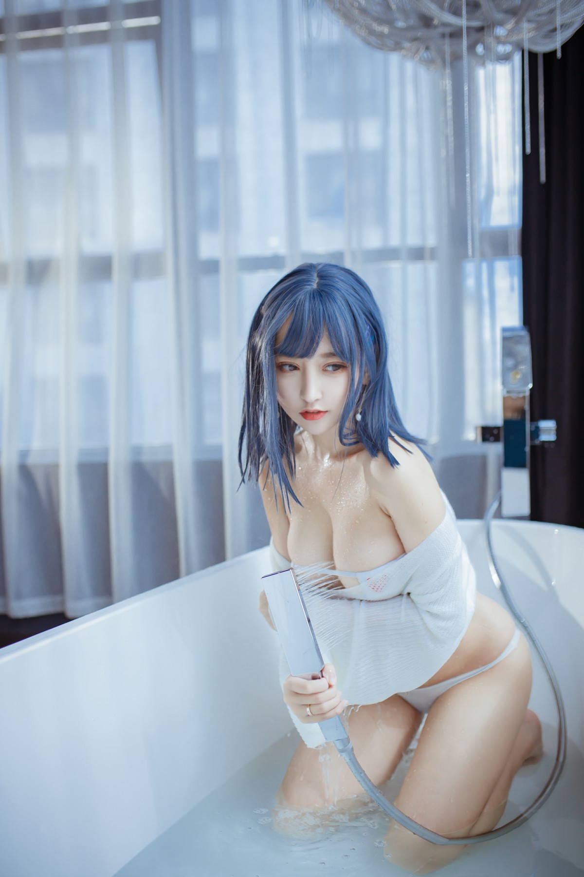 图片[17]-[Cosplay]过期米线线喵 – 浴缸 – COSPLAY-小爱·美女部落