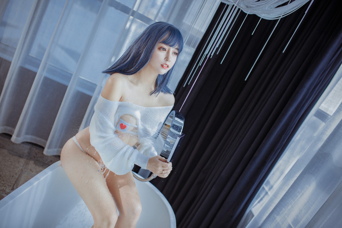 图片[19]-[Cosplay]过期米线线喵 – 浴缸 – COSPLAY-小爱·美女部落