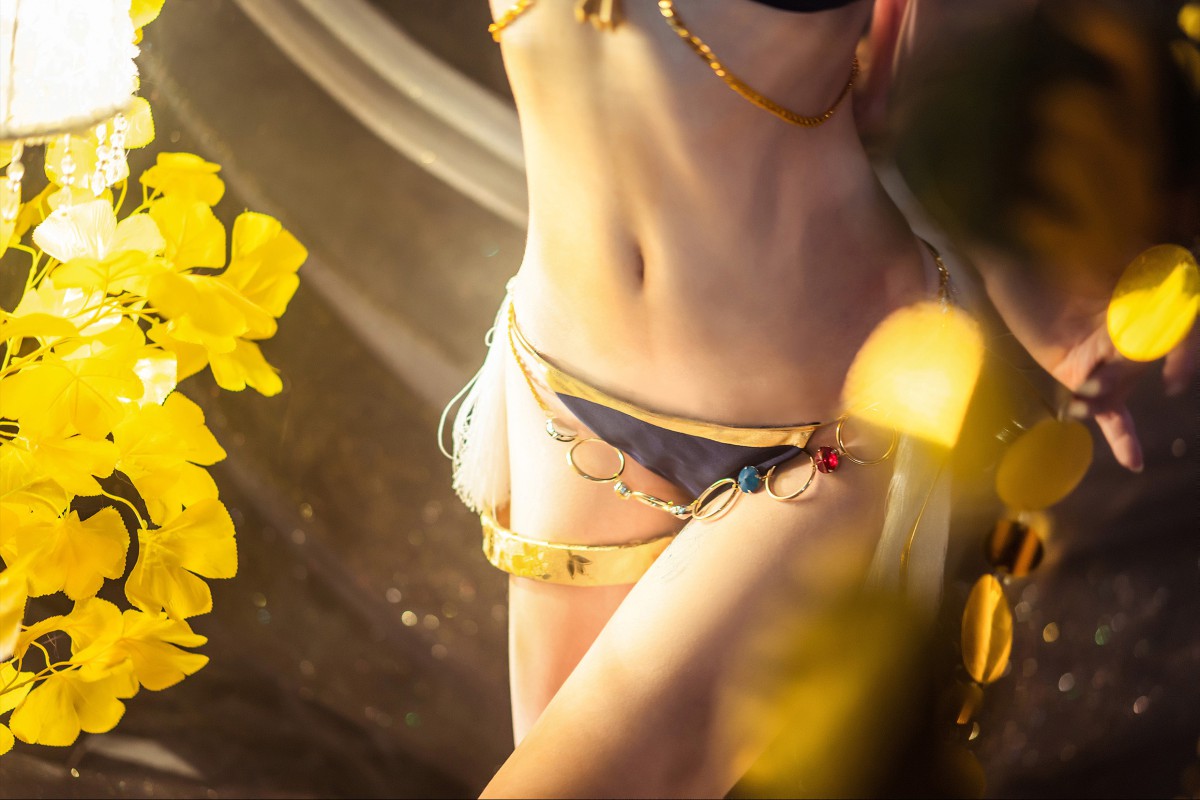 图片[7]-[Cosplay]Fate 玉藻前 舞娘泳装 – COSPLAY-小爱·美女部落