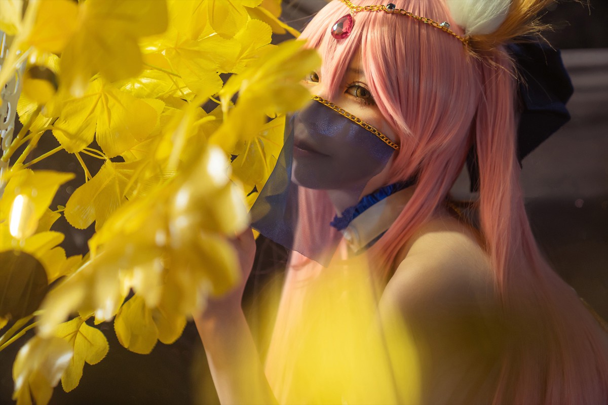 图片[15]-[Cosplay]Fate 玉藻前 舞娘泳装 – COSPLAY-小爱·美女部落