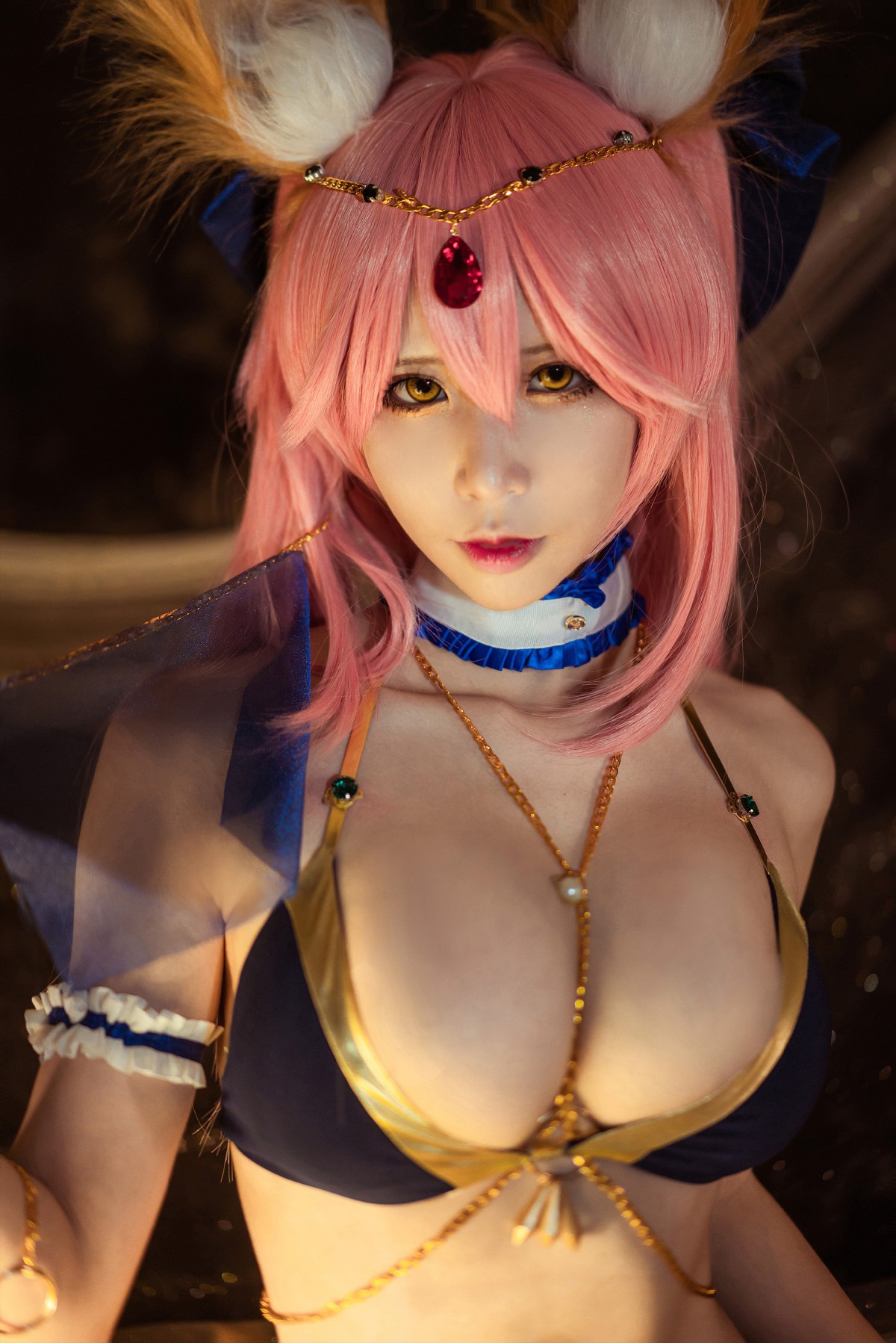 图片[17]-[Cosplay]Fate 玉藻前 舞娘泳装 – COSPLAY-小爱·美女部落
