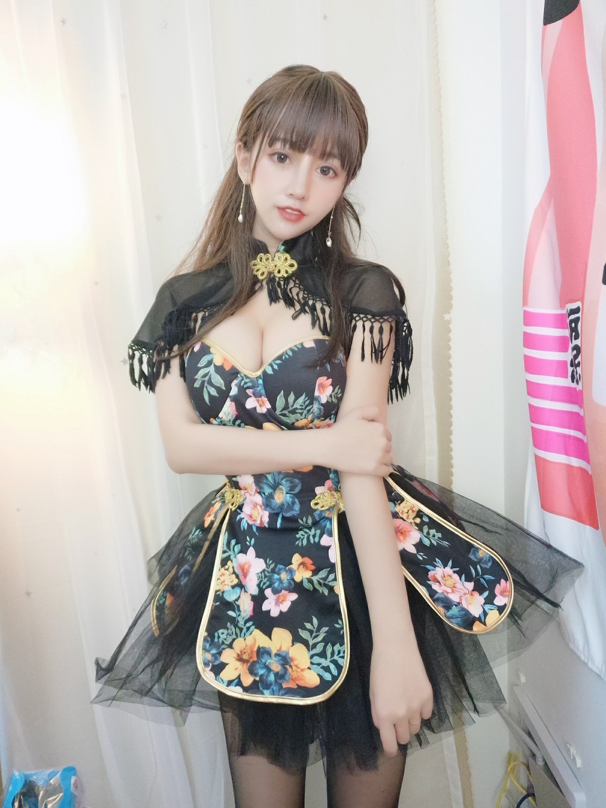 图片[14]-[Cosplay]过期米线线喵 – 披肩 – COSPLAY-小爱·美女部落