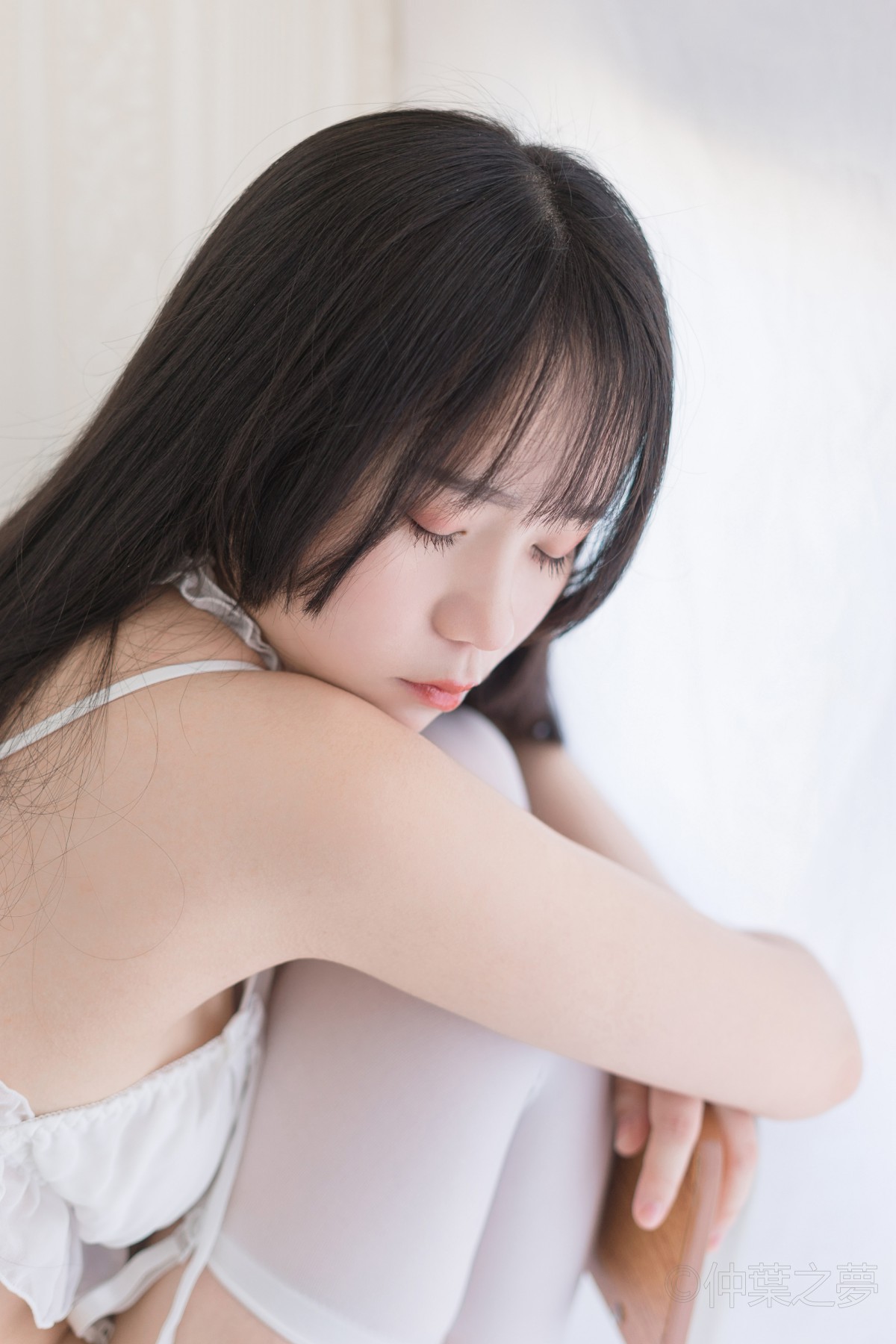 图片[88]-轻兰映画写真 Grand.009 白丝春潮 – COSPLAY-小爱·美女部落