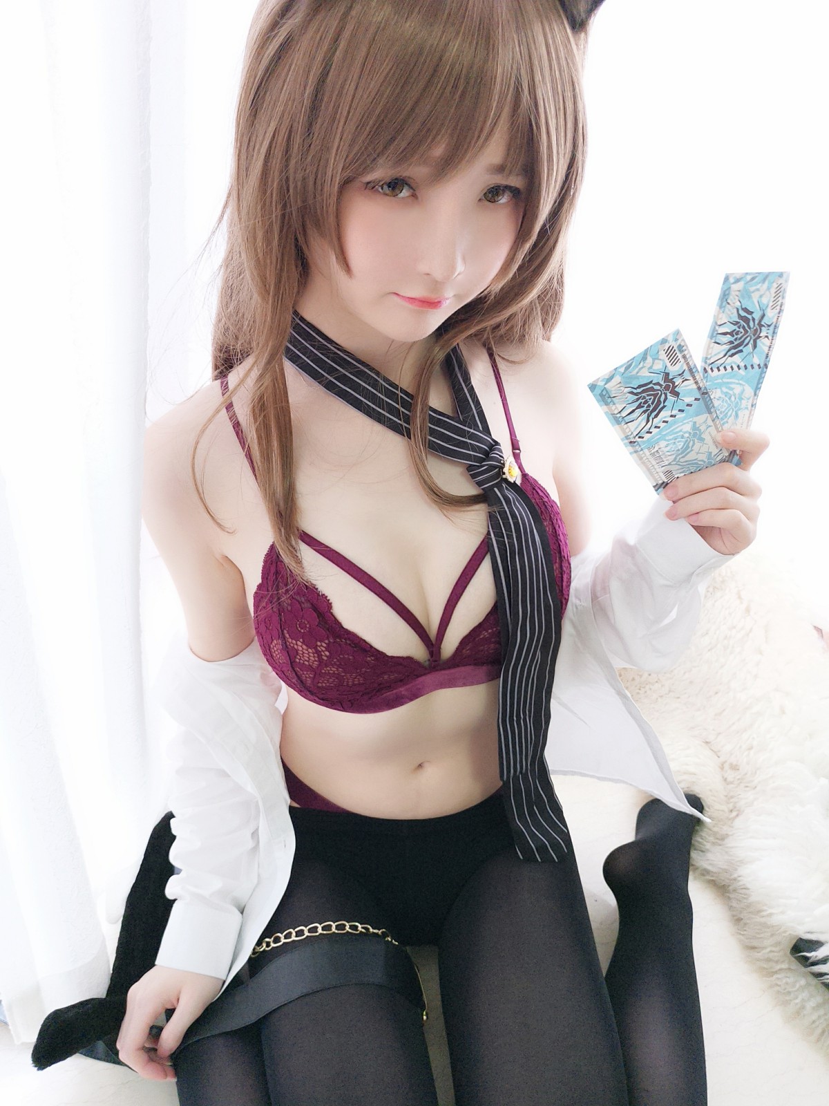 图片[15]-一小央泽 – 明日方舟（天火） – COSPLAY-小爱·美女部落