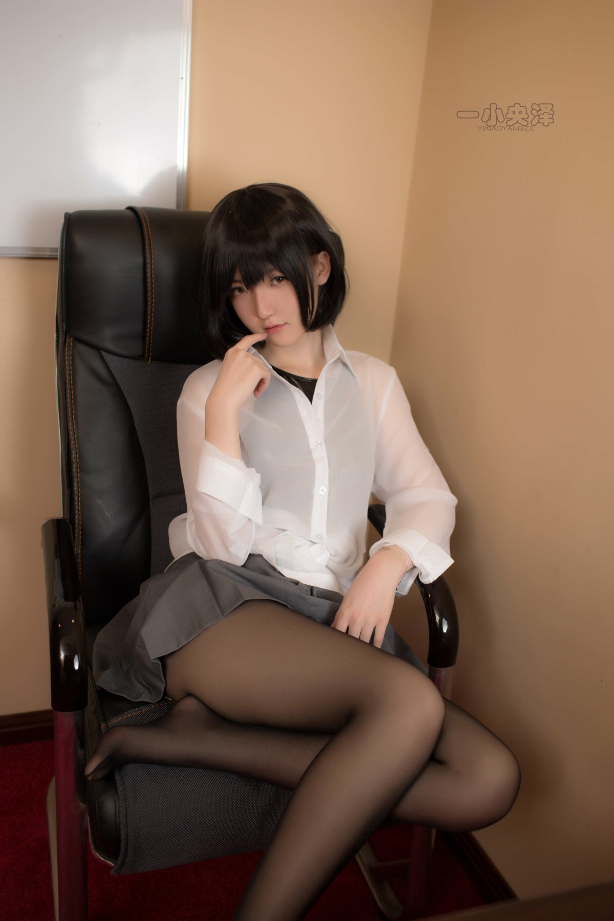 图片[11]-一小央泽 – 黑丝 – COSPLAY-小爱·美女部落