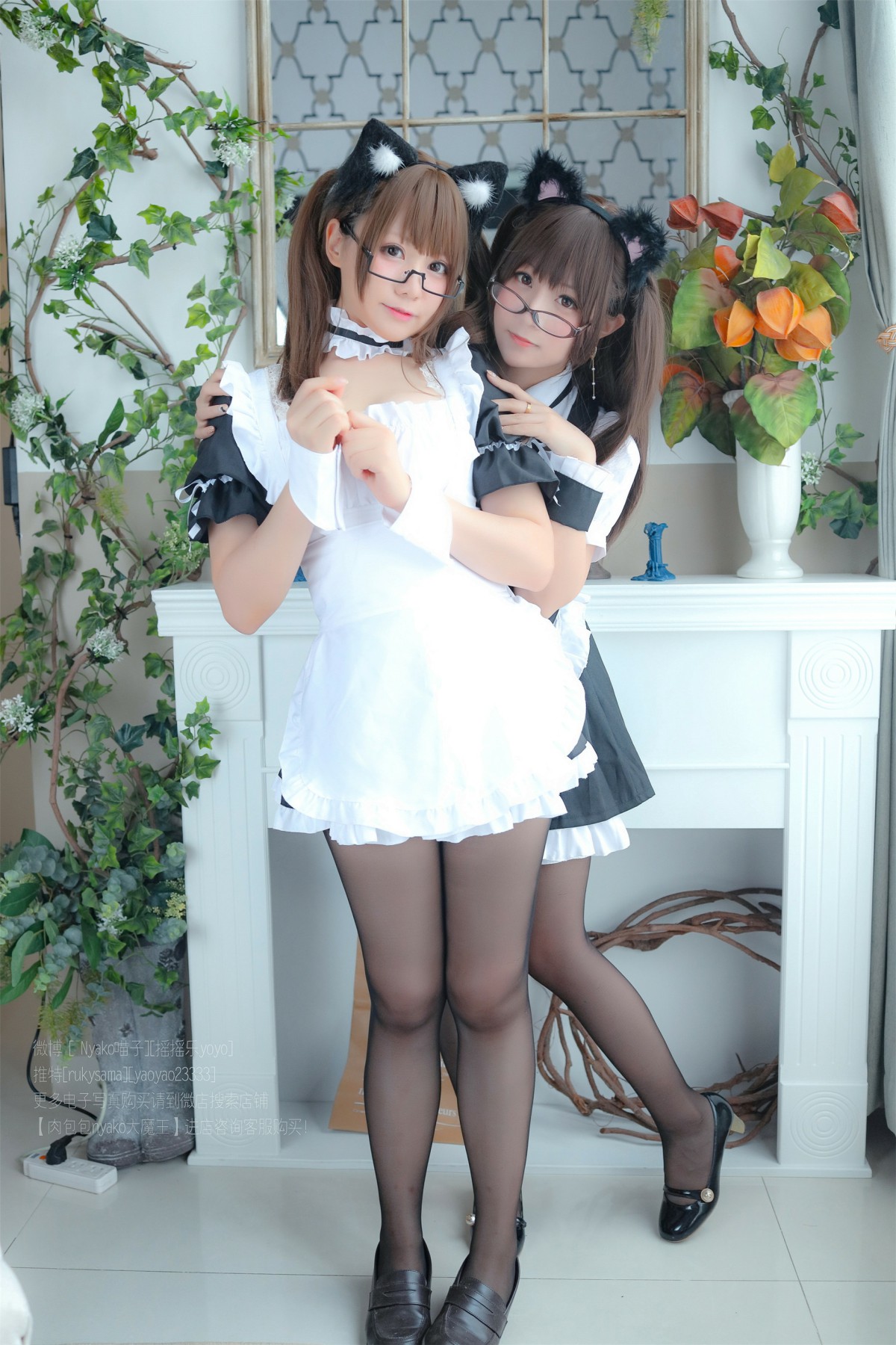 图片[3]-软妹摇摇乐 – 喵子 双人女仆 – COSPLAY-小爱·美女部落
